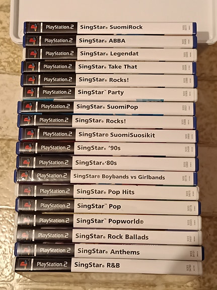 PlayStation 2 SingStar -pelejä