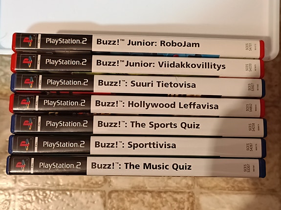 PlayStation 2 Buzz! -pelejä