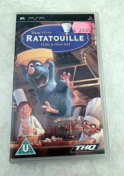 Ratatouille PSP peli