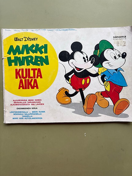 Walt Disney Mikki Hiiren kulta-aika sarjakuva-albumi