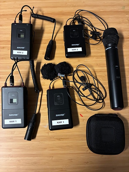 Shure mikrofonisetti