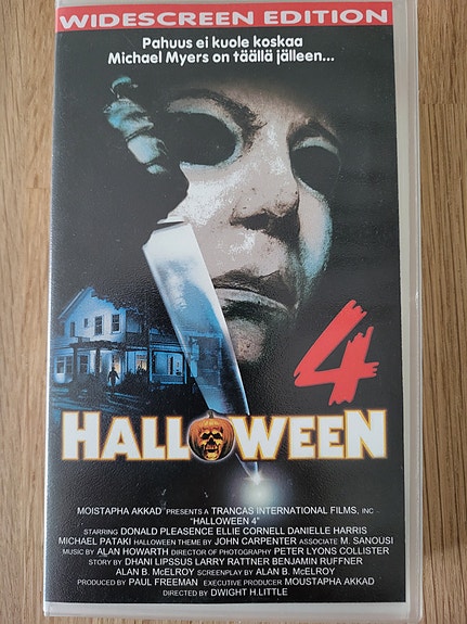 Halloween 4 Vhs