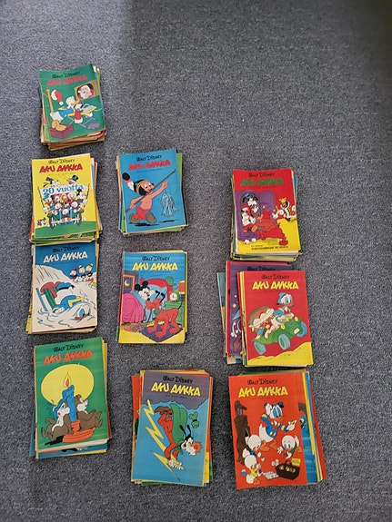 Aku ankka lehdet 1970-1979 ( n. 185 kpl)