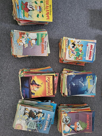 Aku ankka lehdet 1990-1996 luku (400 kpl)