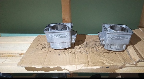 Rotax 582/583/643 moottorin osaa