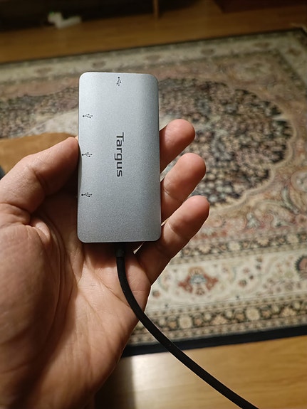 targus usb telakka / hub c ja a