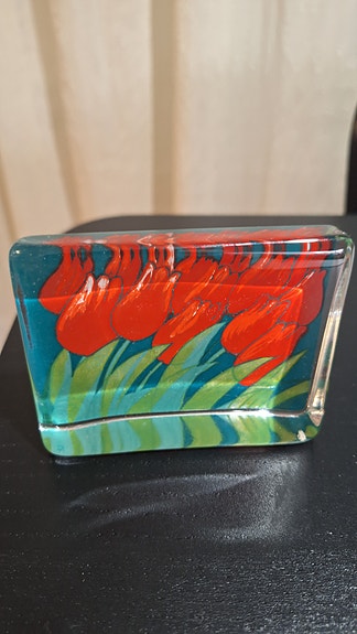 Iittala lasikortti Tulppaanit