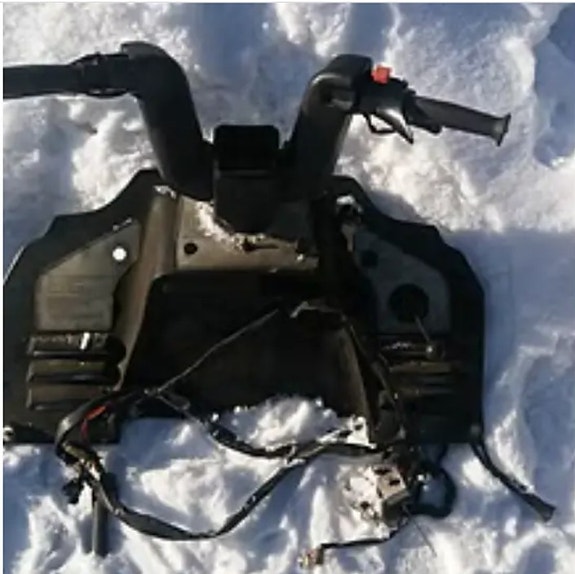 Lynx 3900 syncro ohjaustanko täydellinen