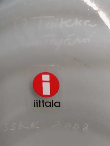 Iittala lasilintu Oiva Toikka Nuutajärvi