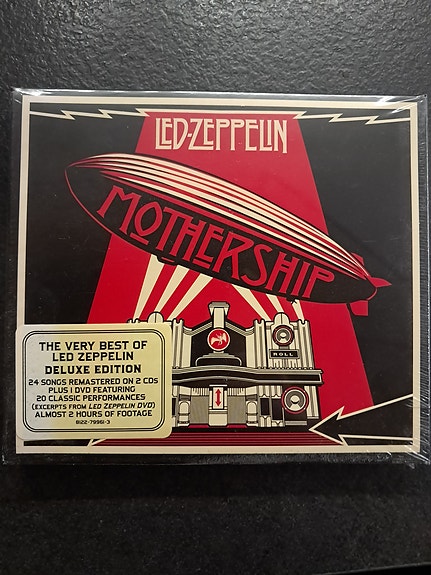 Led Zeppelin Mothership 2cd+dvd