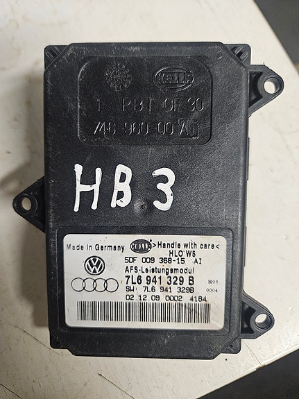 Skoda Octavia AFS ohjainlaite valoumpioon