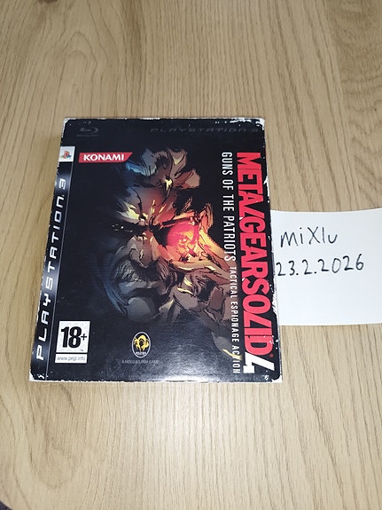 Metal Gear Solid 4 Guns of the Patriots (CiB, near mint) PS3