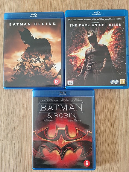 Batman elokuvat Blu-ray