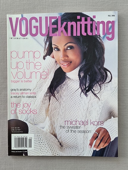 UUSI lehti: Vogue knitting