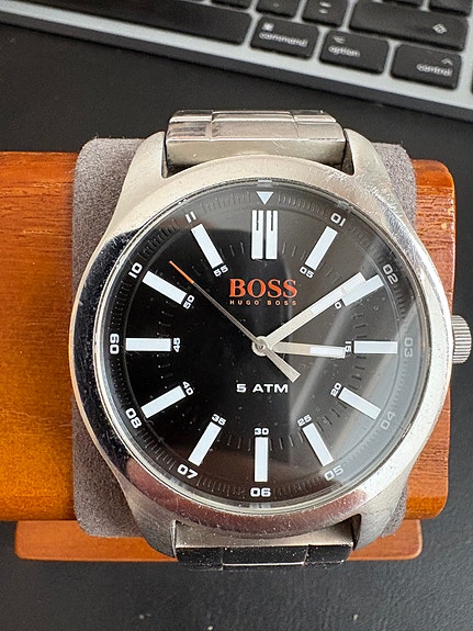 Hugo Boss BOSS miesten kello – 5 ATM – teräsranneke