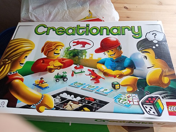 Lego Creationary lautapeli