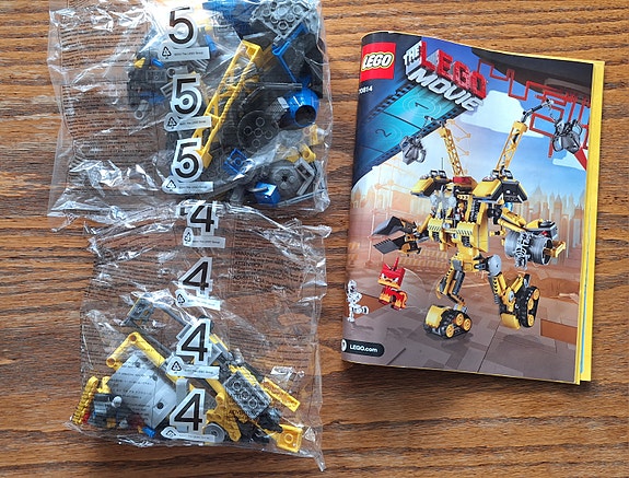 Lego 70814 osia