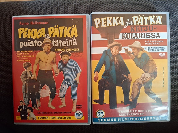 Pekka ja Pätkä dvd 2kpl