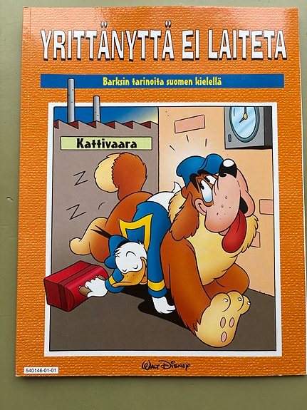 Aku Ankka Carl Barks sarjakuvakirjat suomeksi
