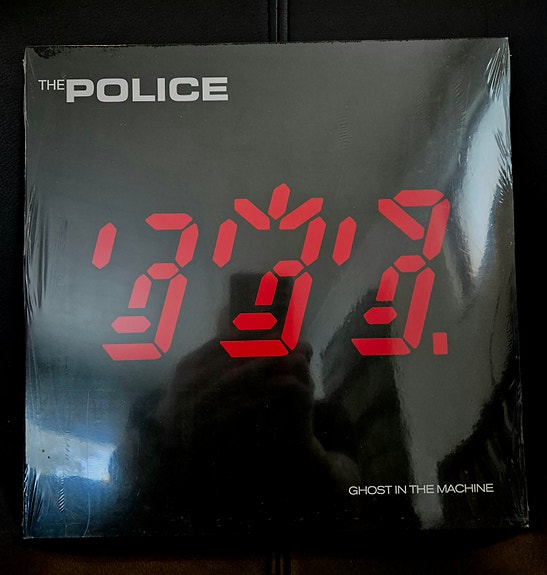 THE POLICE - GHOST  IN THE MACHINE (LP)