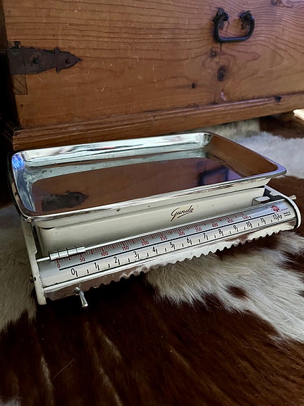Vintage retro Gunda vaaka