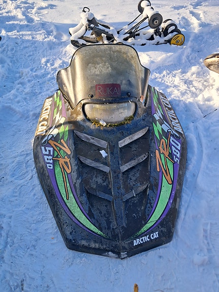 Arctic cat zr 580 kuomu