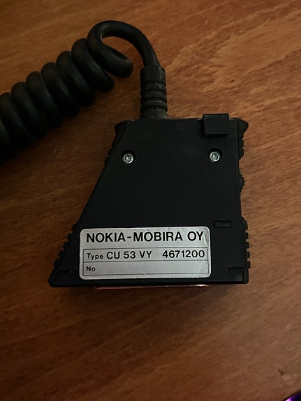 Mobira Talkman Luuri