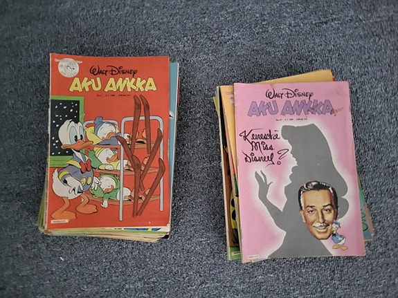 Aku ankka lehti vuosikerta 1984 (kaikki lehdet)