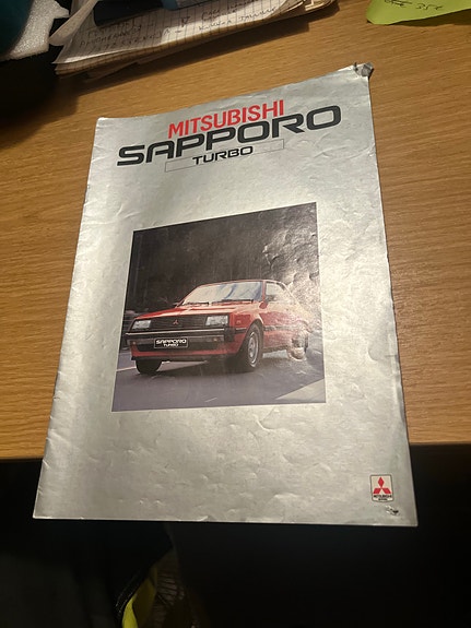 Mitsubishi Sapporo 2000 Turbo-esite
