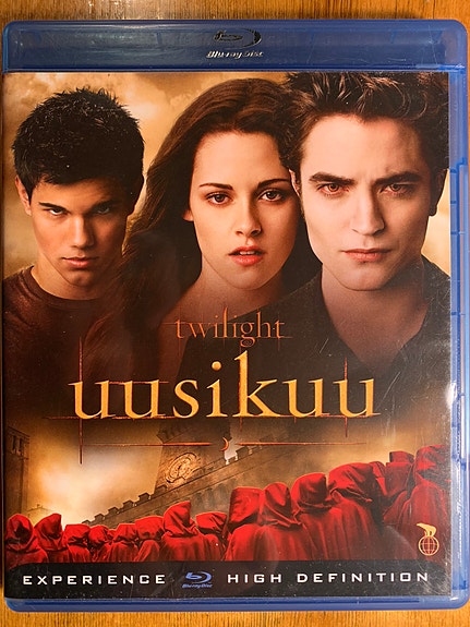 Twilight Uusikuu Blu-ray