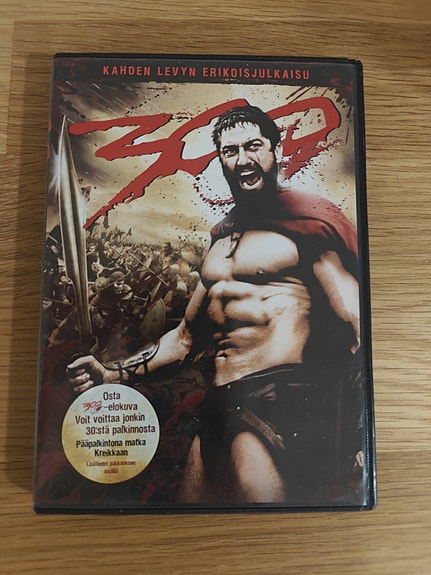 300 elokuva DVD