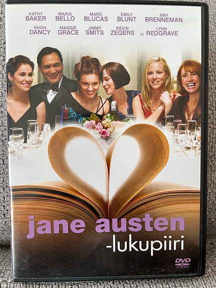 Jane Austen -lukupiiri DVD-elokuva