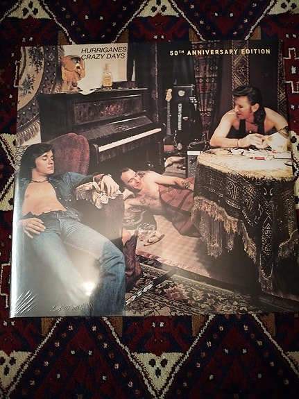Hurriganes – Crazy Days (50th Anniversary Edition) 2LP Mustat Vinyylit