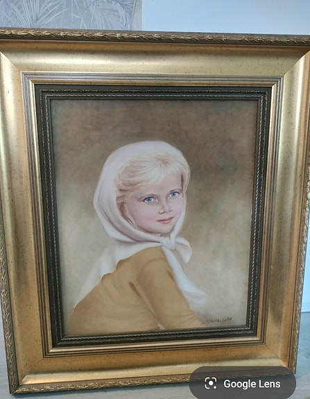 Jorma Mollberg huivipäinen tyttö