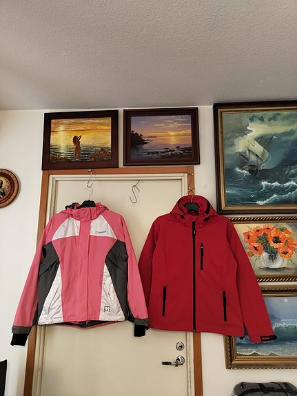 Mountainer välikausi takki 40-42, softshell takki 38-40