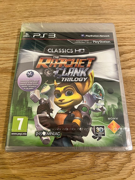 PS3 Ratchet & Clank Trilogy (UUSI, muoveissa)
