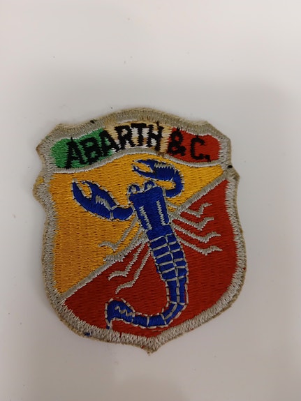 Abarth enblem kangasmerkki 1966