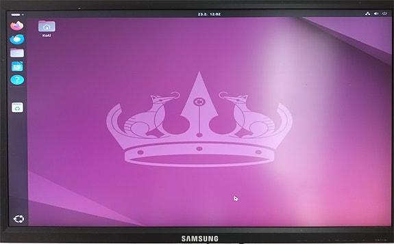 Vähävirtainen pieni Linux tietokone, toimii 12 V