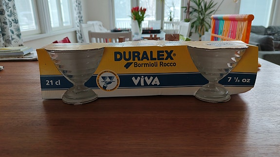 Duralex Bormioli Rocco Viva jälkiruokakulhot lasi 3 kpl