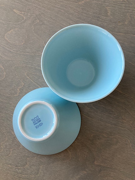 Koko pienet kulhot 2kpl aqua