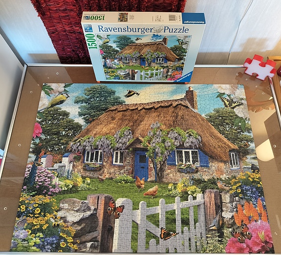 Ravensburger maalaistalo 1500 palapeli