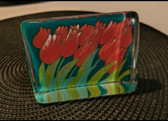 Iittala lasikortti tulppaanit