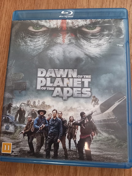 The Dawn Of The Planet Of The Apes Blu Ray