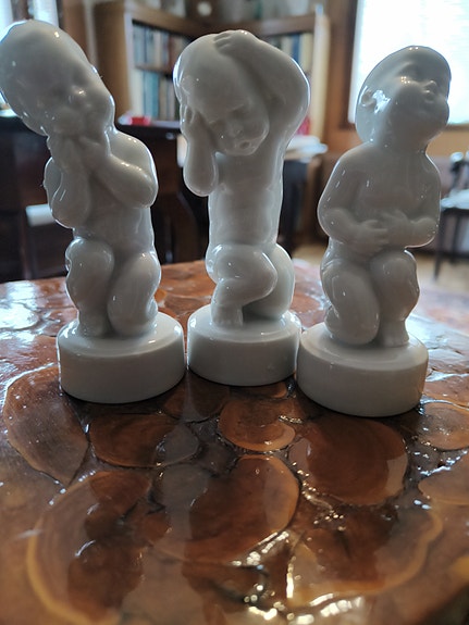 kolme Tanskalaista figuuria