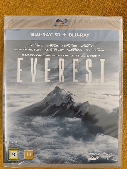 Everest (Blu-ray + 3D) *UUSI*