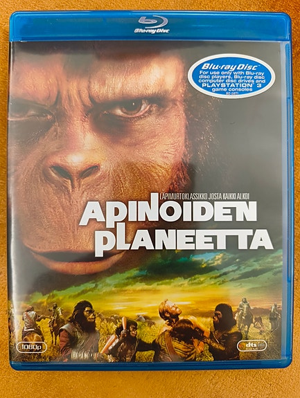Apinoiden Planeetta (Blu-ray) Suomipainos