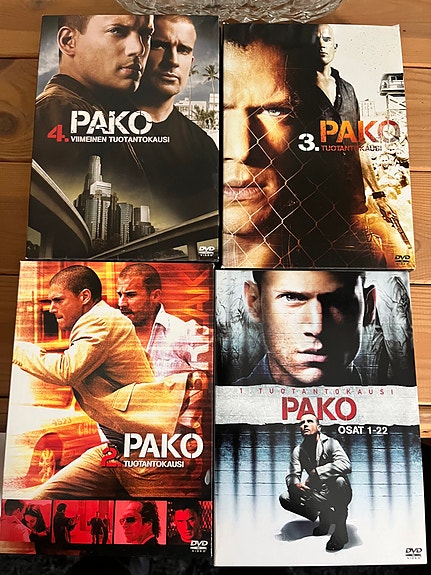 Pako 1-4 tuotantokaudet