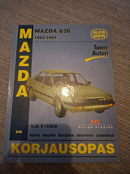 Alfamer Mazda 626 1983–1991 korjausopas kirja