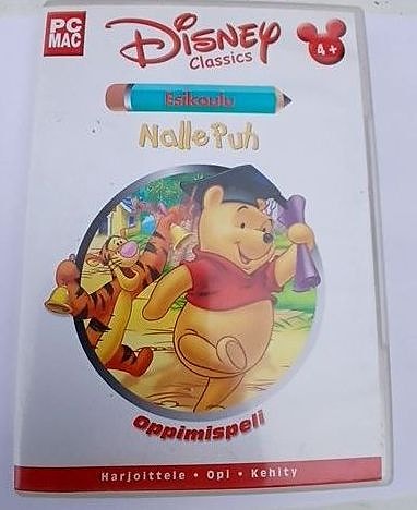 Nalle Puh (Winnie the Pooh): Oppimispeli (Learning Game) PC CD-ROM