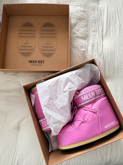 Moon Boot Icon Low 42/44 pinkki